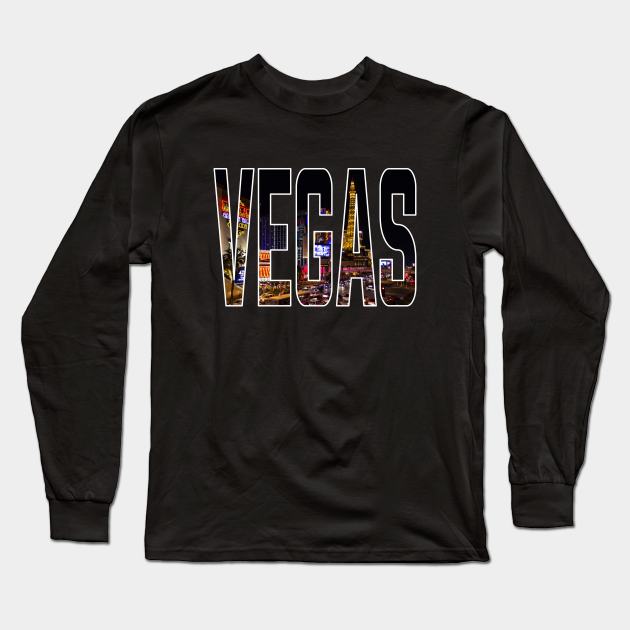 Vegas Apparel Las Vegas Vacation Vegas Vacation Long Sleeve TShirt